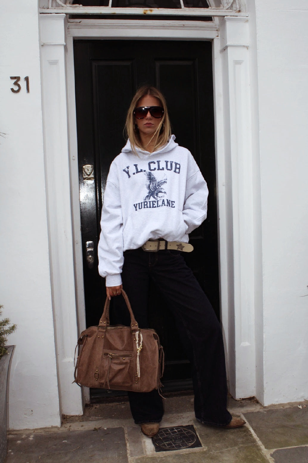 HEATHER GREY HOODIE