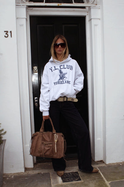 HEATHER GREY HOODIE