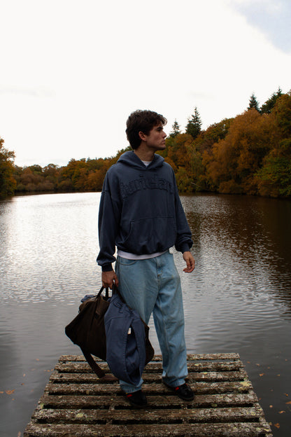 WASHED BLUE HOODIE